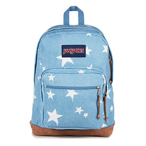 JANSPORT RIGHT PACK EXPRESSIONS BACKPACK - dischargedenimstar (SKU: 168899895000100) JANSPORT RIGHT PACK EXPRESSIONS BACKPACK - dischargedenimstar